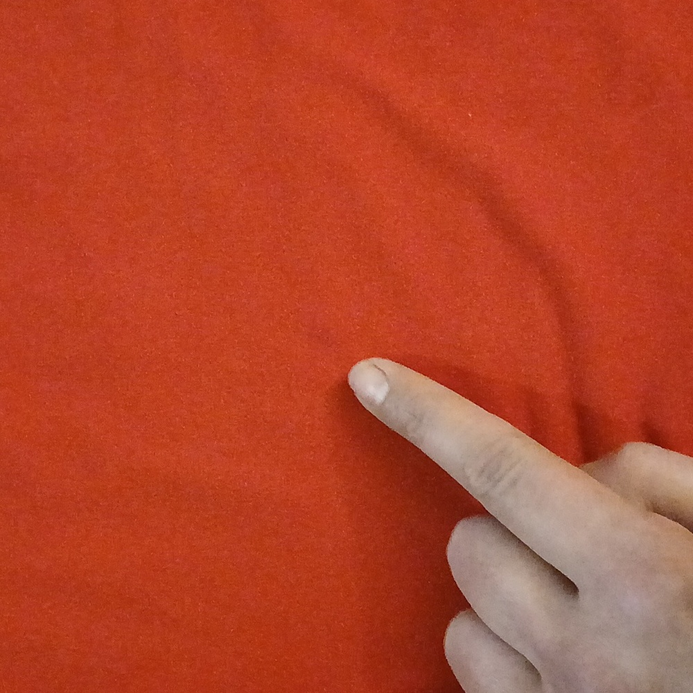 Susan Graver red quarter sleeve tee shirt size large - Picture 16 of 16